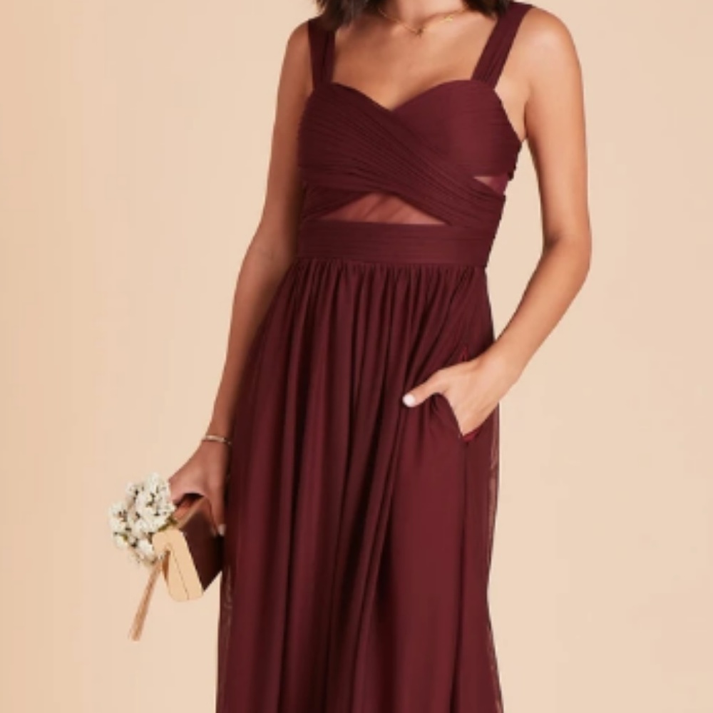 Birdy Grey Elyse Dress - Cabernet - Medium - NEW